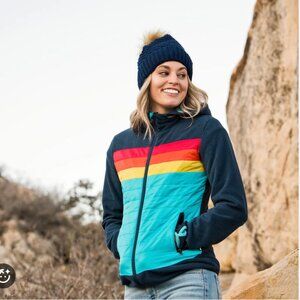 Women's Momentum Polartec Fleece Jacket in Navy